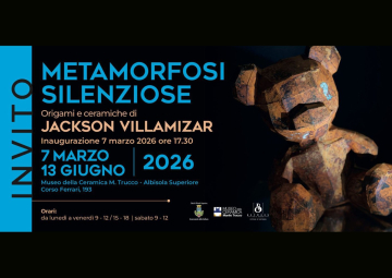 “Metamorfosi Silenziose. Origami e ceramiche di Jackson Villamizar