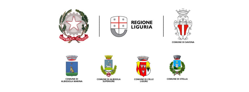 Loghi dei partner del progetto Viaggi Senza Barriere